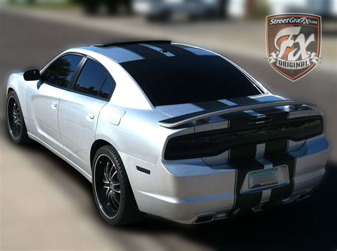 Dodge Charger Stripes Racing Stripes And Rt Graphic Kit Streetgrafx