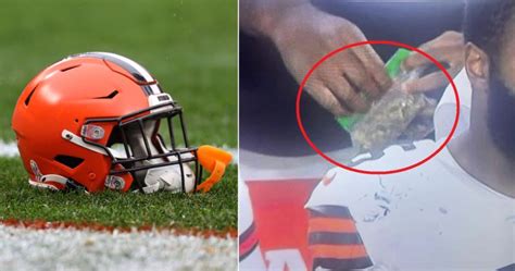 Was A Cleveland Browns Player Smoking Weed On Sidelines Game 7