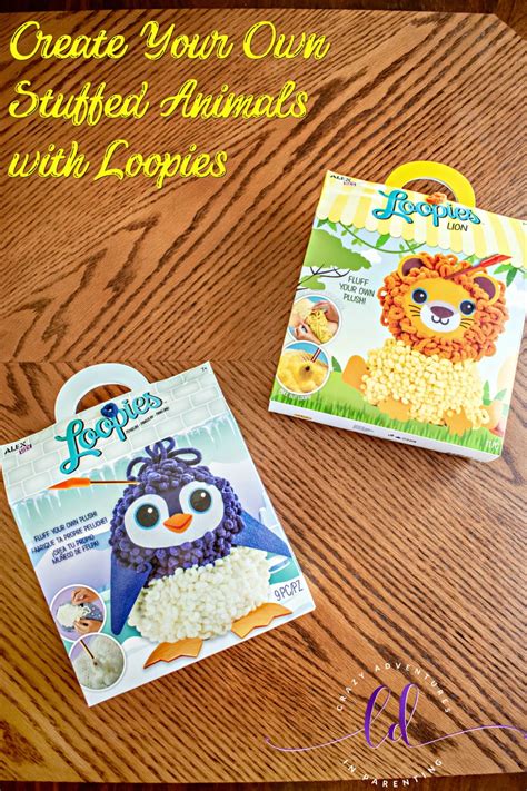 Create Your Own Stuffed Animals With Loopies Crazy