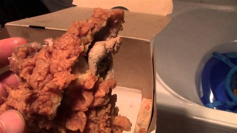 Man Finds Chicken Brain In Kfc Meal Youtube