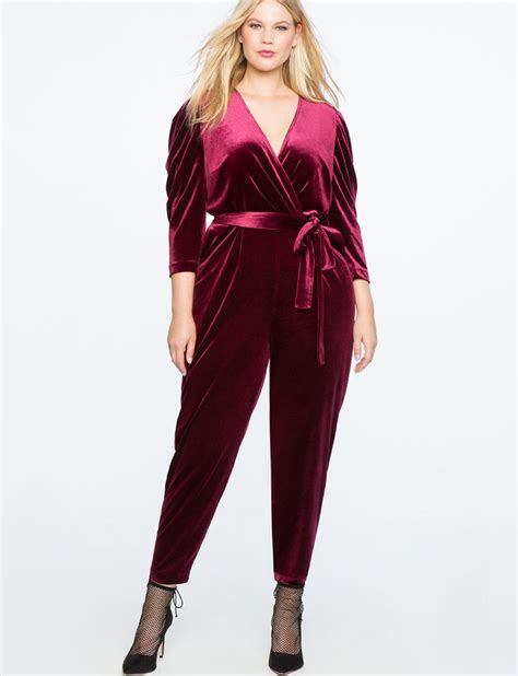The 75 Hottest Ways To Wear Velvet This Winter Fashion Jumpsuits For Women Plus Size Fashion