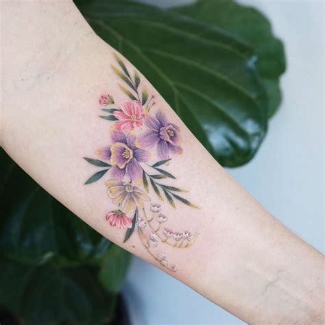 17 Fine Line Pastel Tattoos By G No Pastel Tattoo Gorgeous Tattoos