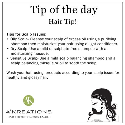 Tips For A Healthy Scalp Blog Akreations Luxury Salon