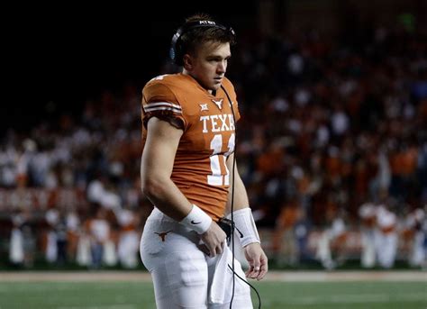 Qb Sam Ehlinger Diagnosed With Ac Contusion In Throwing Shoulder While
