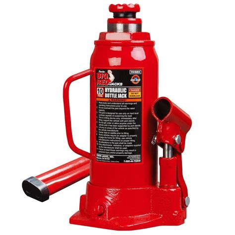 Big Red 10 Ton Bottle Jack T91003 The Home Depot