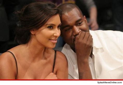 Kim Kardashian And Kanye West Hit Up Lakers Game