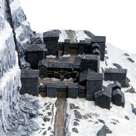 Factory Entertainment Game Of Thrones Castle Black Sculpture By Black