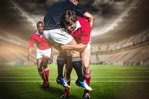 Rugby Wallpaper Tackle