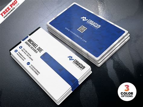 Look at websites like canva, picmonkey or even google's business card maker. Clean Simple Business Card Design PSD | PSDFreebies.com