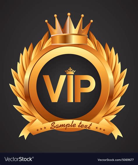 Vip Card Royalty Free Vector Image Vectorstock