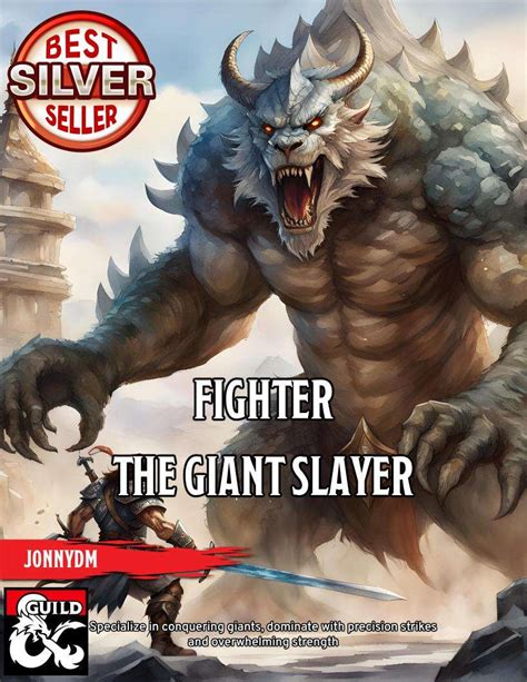 Fighter Giant Slayer Dungeon Masters Guild Dungeon Masters Guild