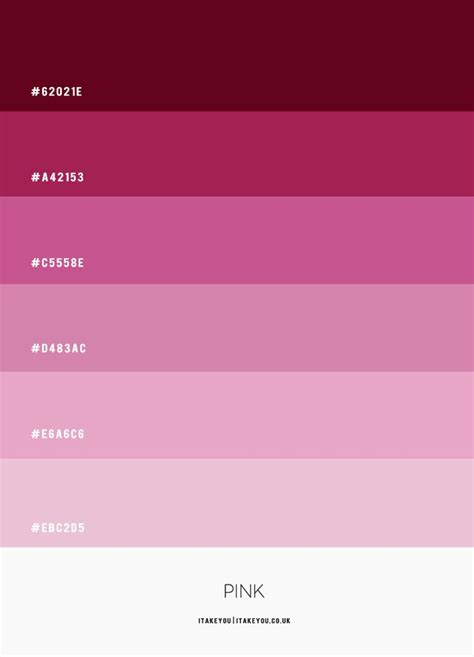 Shades Of Pink Colour Combination Colour Palette 58 Hex Color