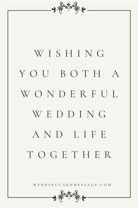 49 Wedding Wishes For The Bride And Groom Wedding Card Message