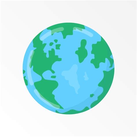 Premium Vector World Planet Earth Isolated Icon Vector Illustration