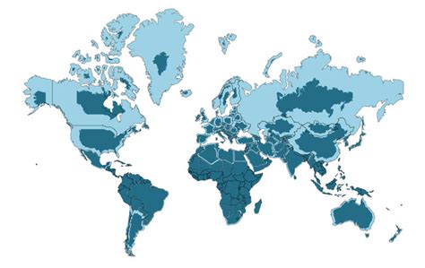 Así cambia el mapamundi cuando ajustas los países a su tamaño real y no