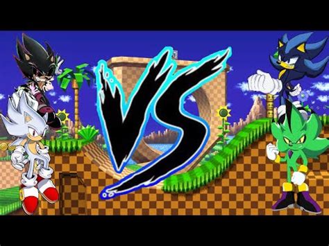 Hyper Sonic Hyper Scourge Vs Chaos Nazo Supreme Seelkadoom Youtube