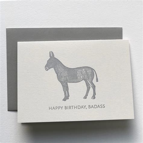 Badass Birthday Card Ice Pond Press