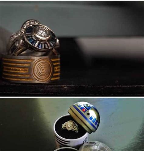 Star Wars Wedding Rings