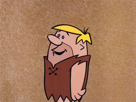 Original Production Cel Of Fred Flintstone And Barney Rubble From The Flintstones 1960s