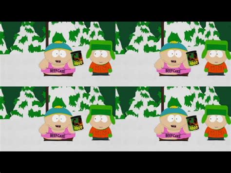 Zmrazit šampon Tání Tání Mrazy Tání Beefcake South Park Ukazováček
