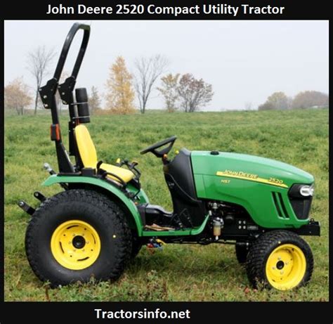 John Deere 2520 Price Specifications Weight Reviews 2023