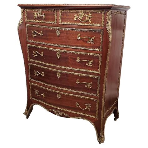 Antique French Commode Or Dresser From The Restoration Period For Sale