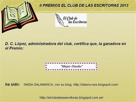Entrega De Diplomas A Las Ganadoras En El Ii Premio Del Club El Club