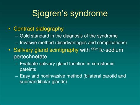 Ppt Sjogrens Syndrome Comparison Of Assessments With Quantitative