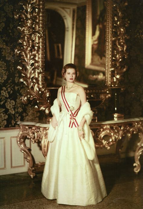Princess Grace Of Monaco 1957 Portrait By Howell Conant Princess