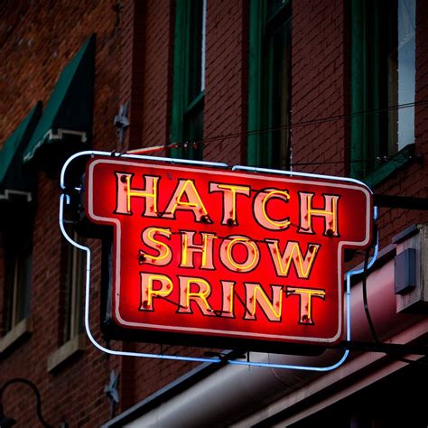 Hatch Show Print Hatch Print Print Vintage Advertisements