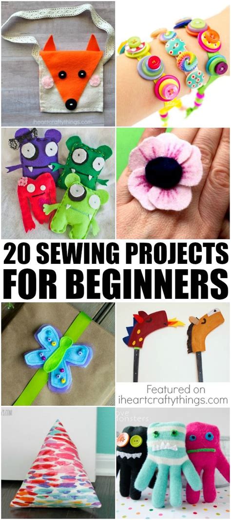 Besides all these factors, do prioritise an inexpensive item as you can. 20 Sewing Projects for Beginners | Sewing machine projects ...