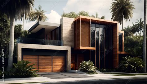 Ultra Modern Architect Designed Luxury House Light Brown Wood And