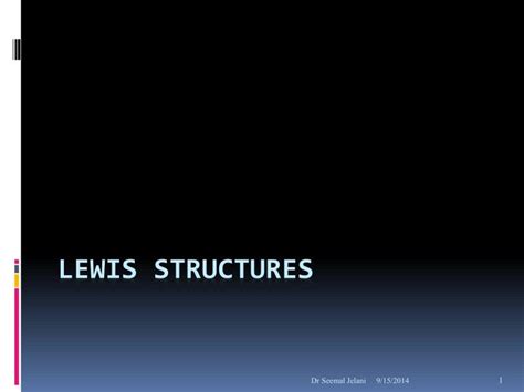 Ppt Lewis Structures Powerpoint Presentation Free Download Id4411628