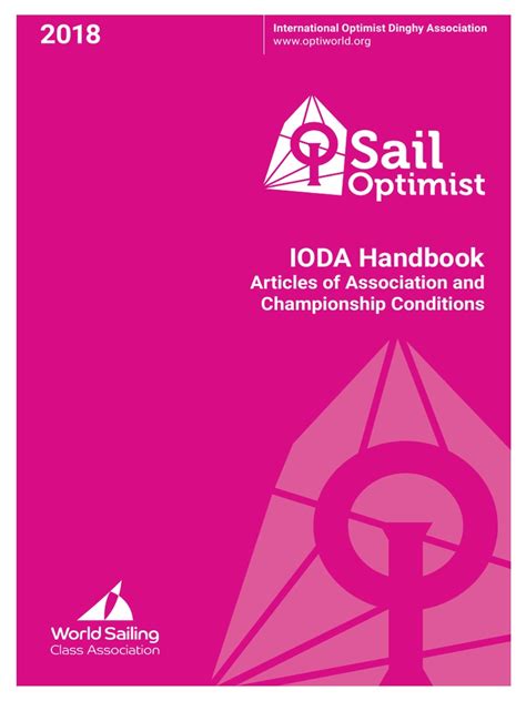 Ioda Handbook Final Pdf Sailing Sport Voting