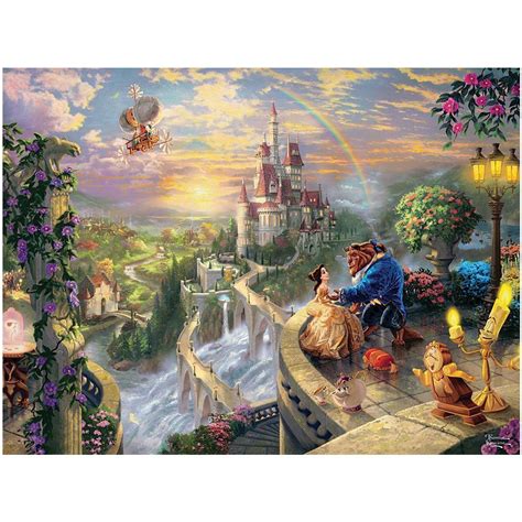 Thomas Kinkade The Disney Dreams Collection750 Piece Puzzle Beauty And