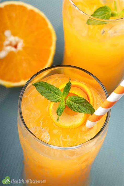 Top 10 Orange Juice Recipes Easy And Cooling Healthy Beverages