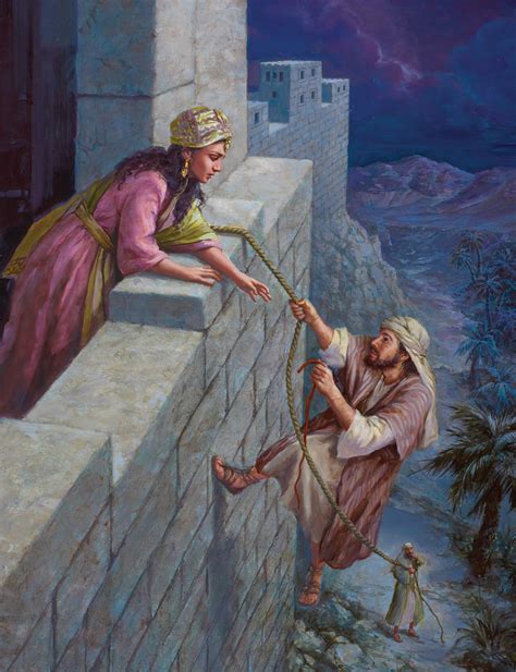 The Bible In Paintings 57 Rahab And The Two Spies