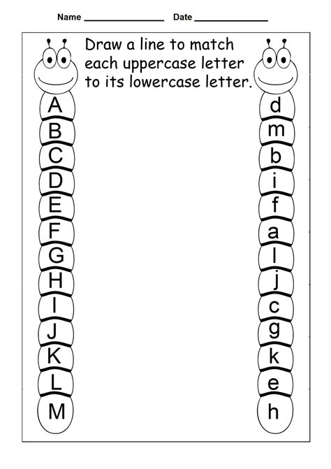 Free Abc Worksheets For Pre K Activity Shelter