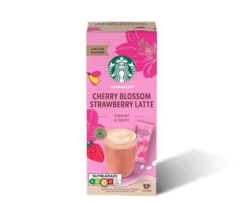 Starbucks® Cherry Blossom Strawberry Latte Instant Coffee Starbucks® Coffee At Home