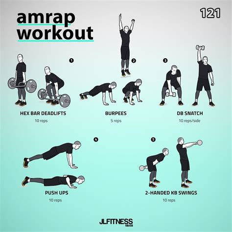 30 Minute Amrap Workout Routines For Fat Body Fitness And Workout Abs