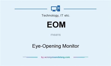 Eom Eye Opening Monitor In Technology It Etc By