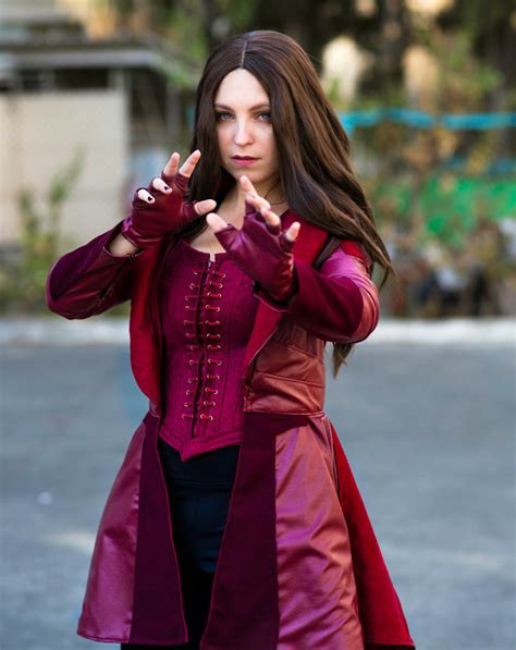 Scarlet Witch Cosplay By Lenamay Cosplay On Deviantart