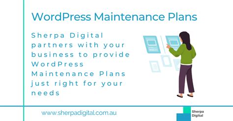 Wordpress Maintenance Plans Sherpa Digital