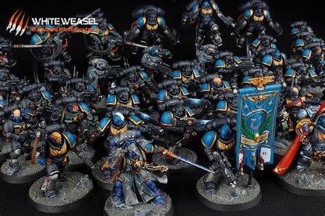 Custom Primaris Space Marines Army White Weasel Studio