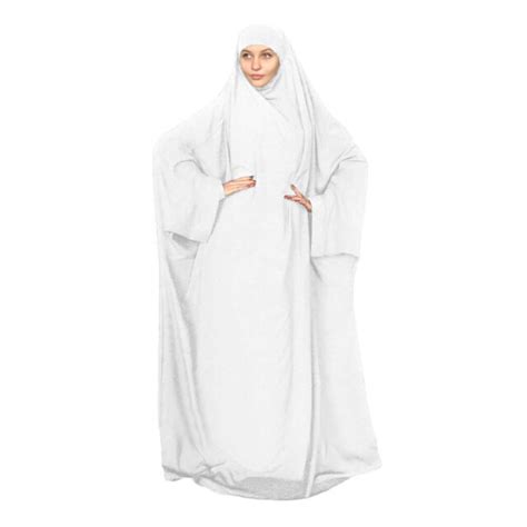 Overhead Jilbab Hijab Abaya Women Headscarf Prayer Islam Long Dress
