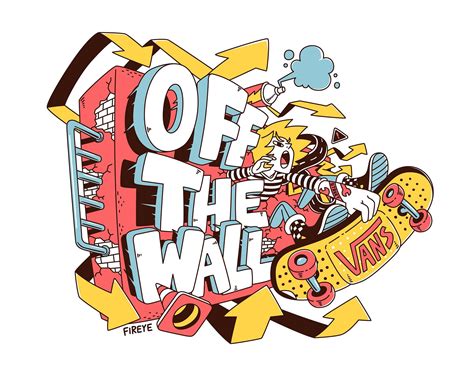 Off The Wall On Behance Illustration Design Skateboard Art Graffiti