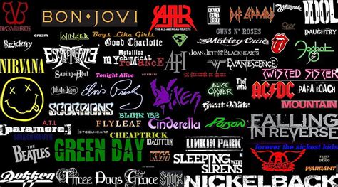 Rock In Generations Rock Music Rock Bands 90s Names Bands Rock N