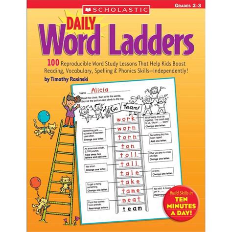 Daily Word Ladders Daily Word Ladders Grades 2 3 100 Reproducible