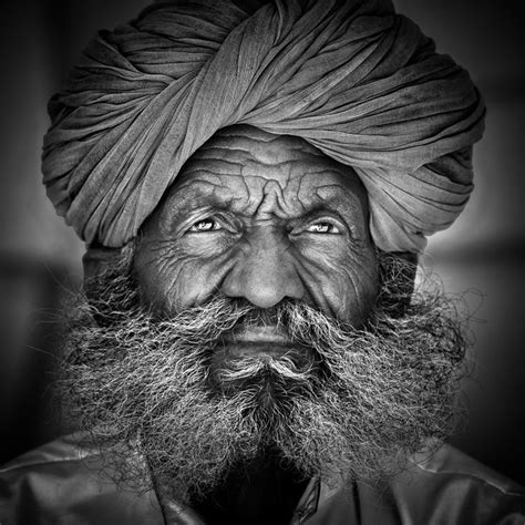 “old Rajasthani Man” Wrinkled Weathered Face Of An Old Rajasthani