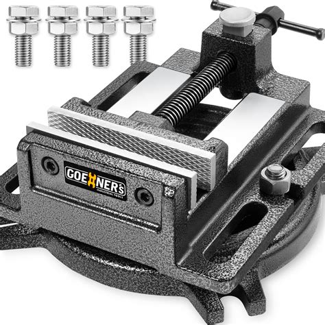 Buy Bench Vise 4 14 Drill Press Vise With Forged Steel Design 4 38